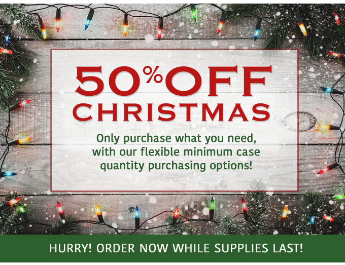 50% Off Christmas