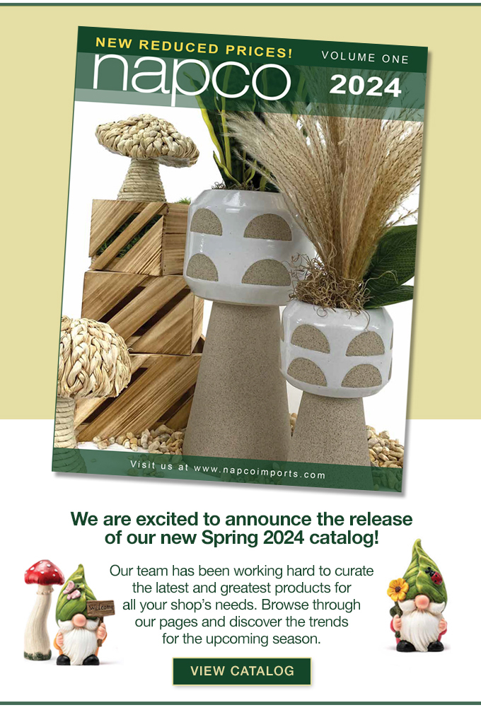 Napco's New Spring 2024 Catalog is Here!